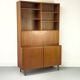 Vintage Teak Bookcase with Desk from Omann Jun, 1960s