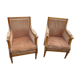 Pair of Louis XVI style armchairs