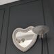 Vintage 80s rattan mirror