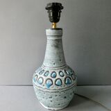 lampe en cramique Danuta Le Henaff Larmor Plage, années 70