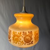 Retro opaline suspension