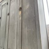 XXL workshop locker with blue patina