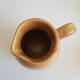 Set of 2 cups, 2 sous cups and 1 milk pitcher Cnp gres vintage village