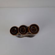 Mid-Century Modern Triple Candle Holder by Ditmar Urbach, Czechoslovakia, 1