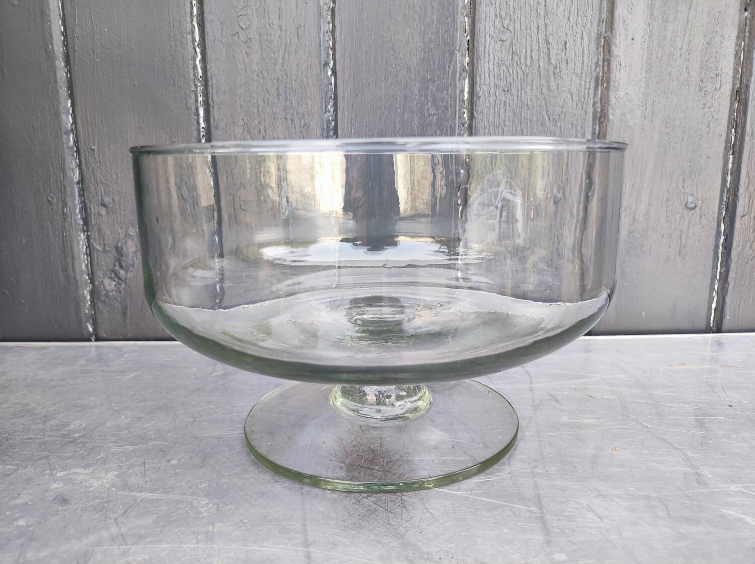 Bubble glass fruit bowl, 1970