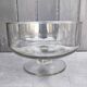 Bubble glass fruit bowl, 1970