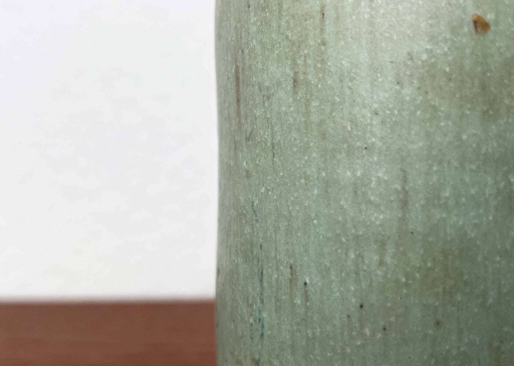 Minimalist vase from a modern German workshop from the mid-century by Walter Gebauer, 1960s.
