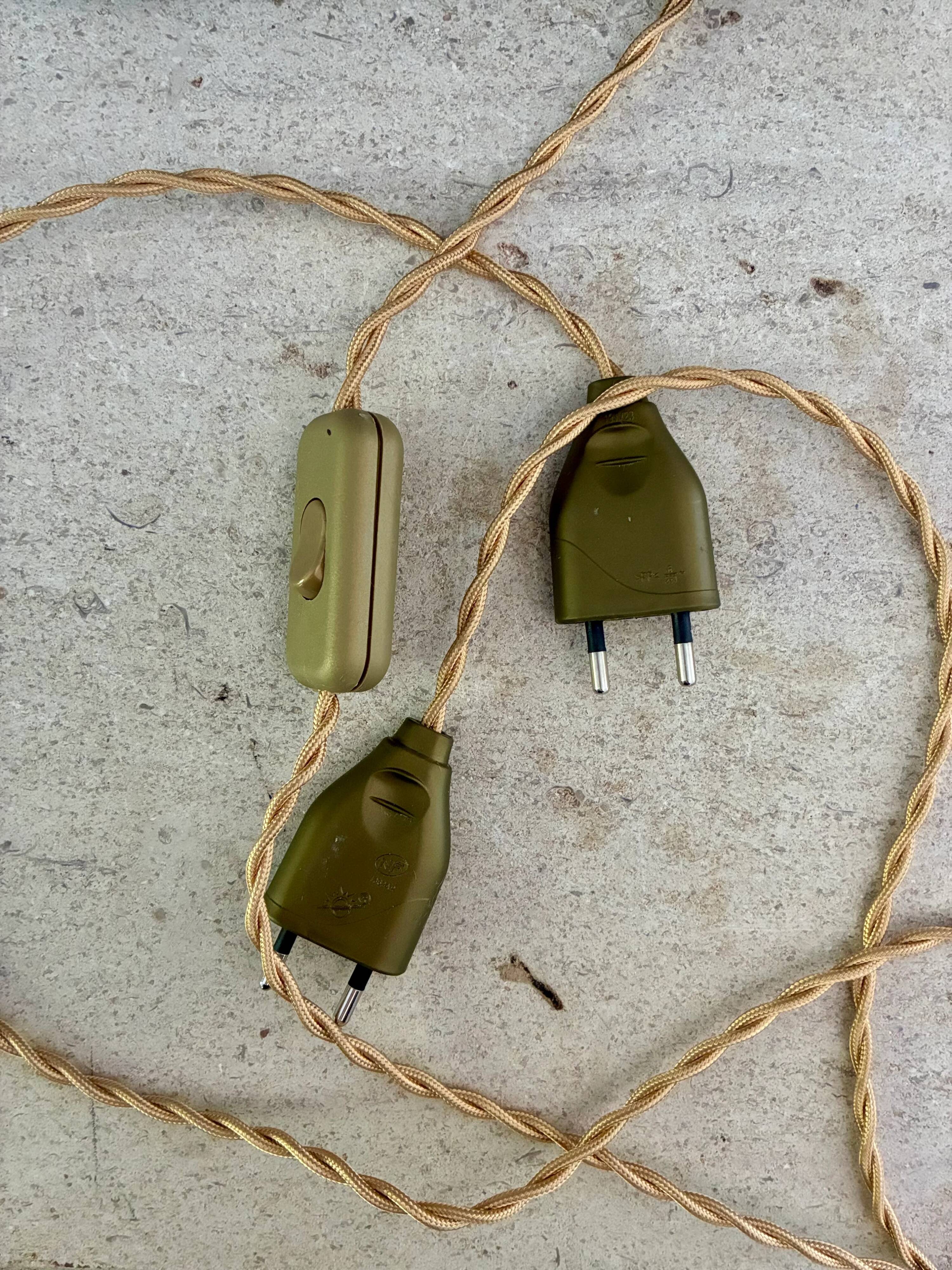 Pair of "Autumn" wooden lamps - 1970.