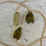 Pair of "Autumn" wooden lamps - 1970.