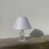 Lampe en cristal blanche