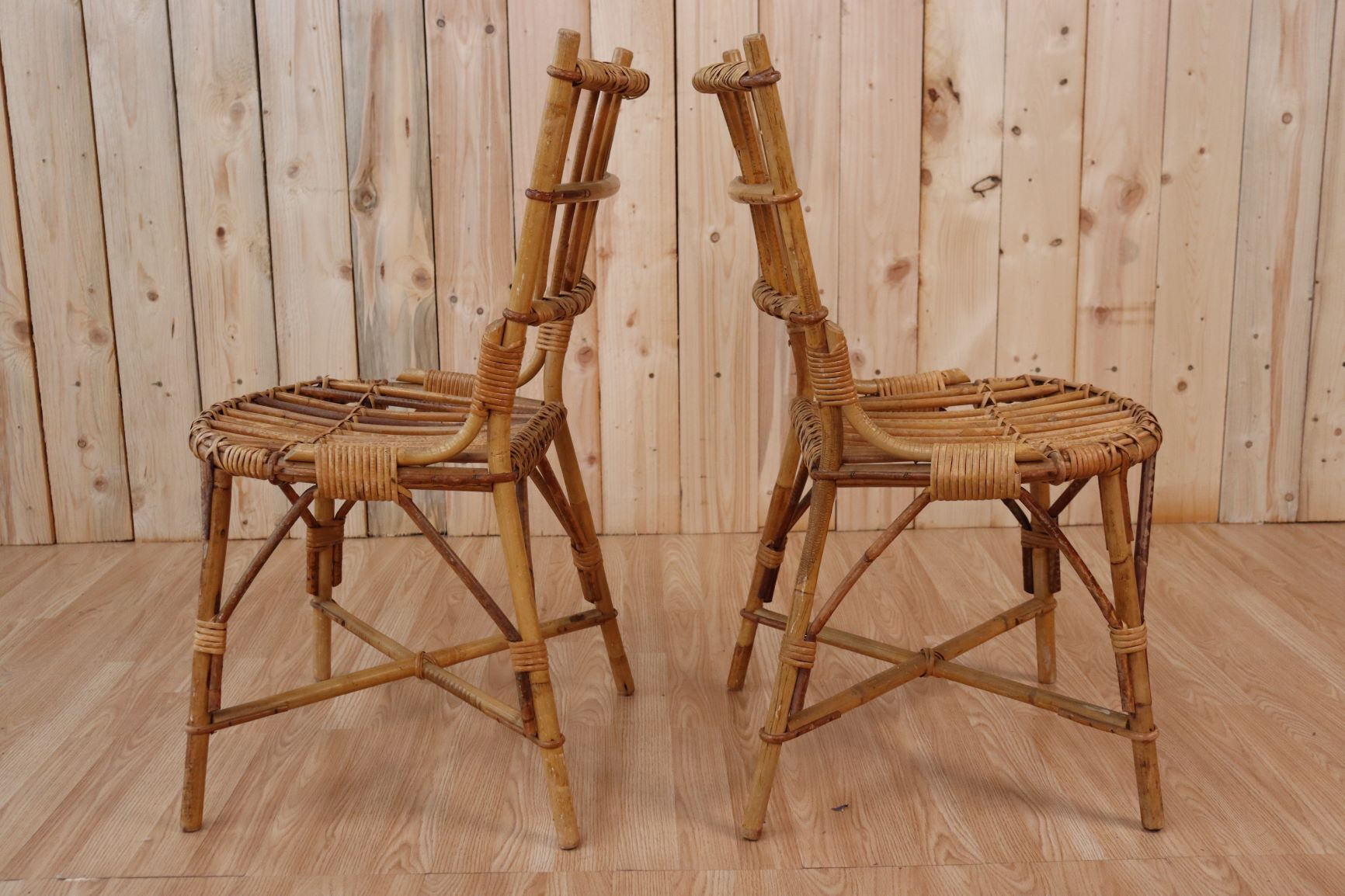 Rattan chairs