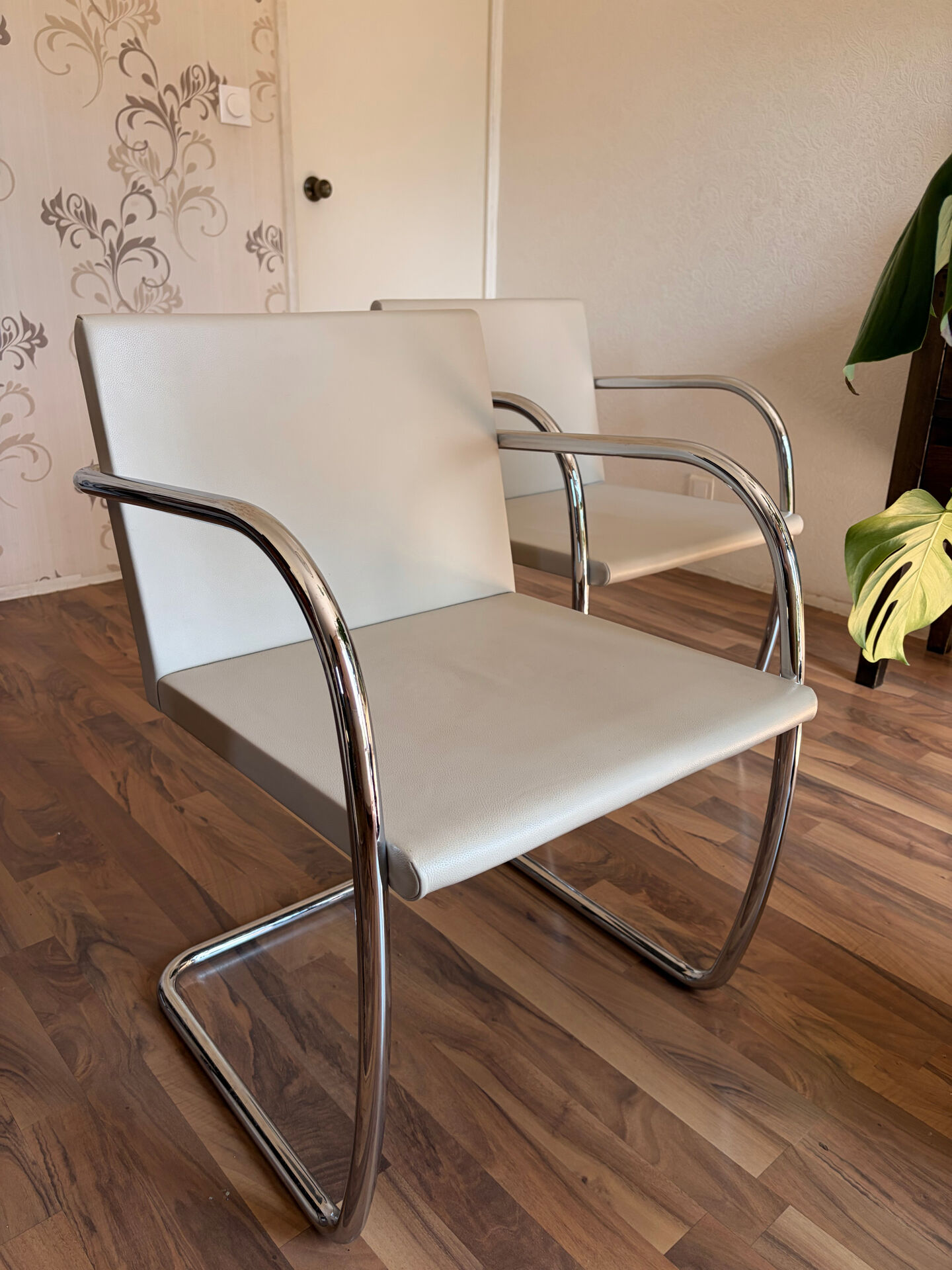 Brno Chair 2 by Mies Van Der Rohe for Knoll Studio