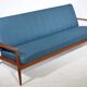 Canapé design Grete Jalk pour France & Son, teck, années 1960