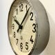 Industrial factory wall clock from Chronotechna, 1950s