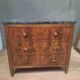 Nineteenth-century veneered commode
