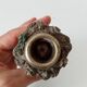 Vintage candlestick Gargoyles studio in golden resin