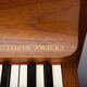 Danish Design Teak Pianette by Louis Zwicki, 1950s