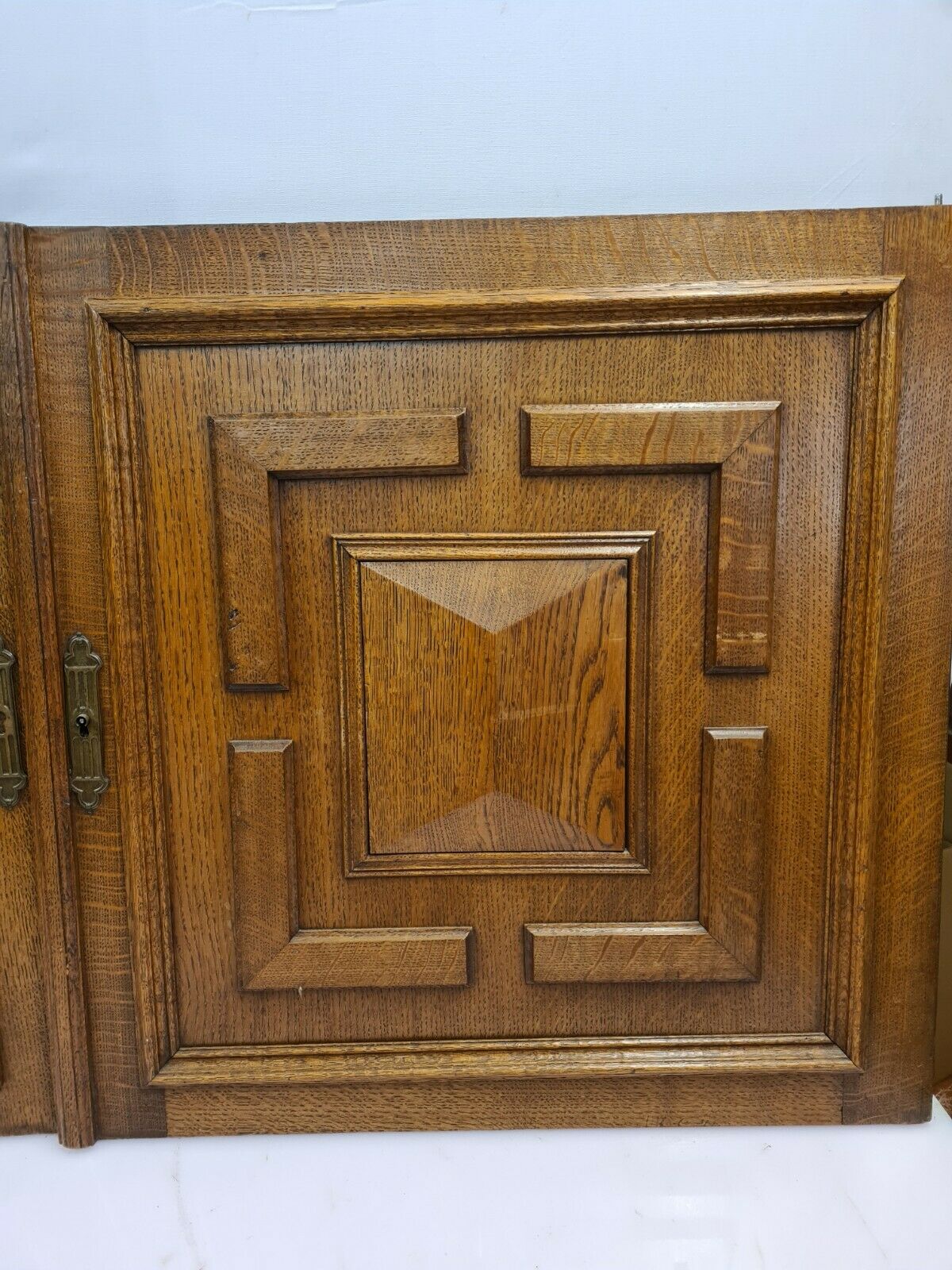 Oak doors (pair)