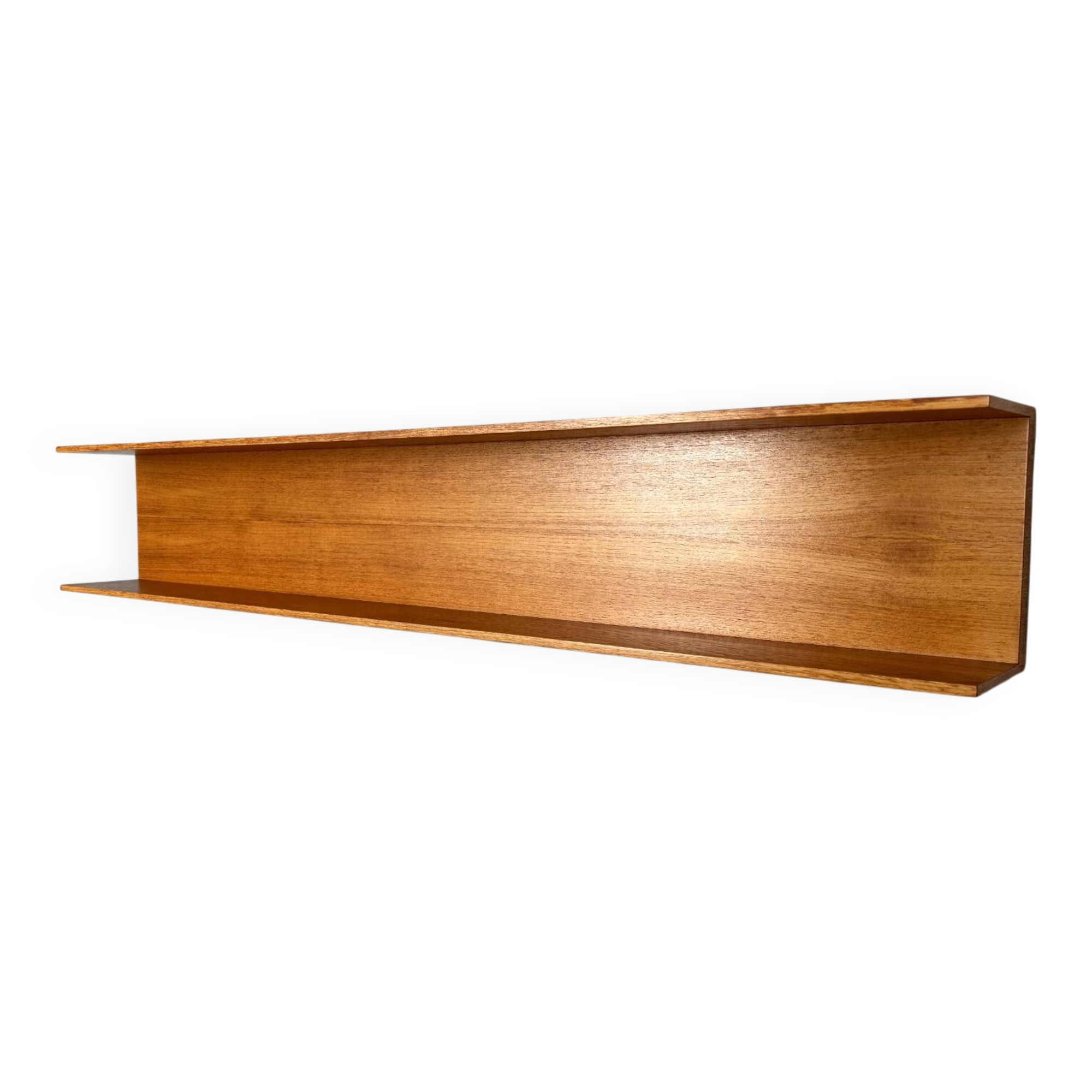 Teak Wall Shelf by Walter Wirz for Wilhelm Renz, 1960s