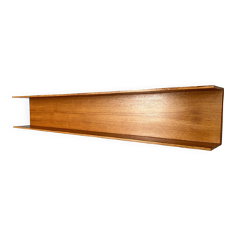 Teak Wall Shelf by Walter Wirz for Wilhelm Renz, 1960s