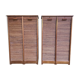Pair of notary curtain binder furniture in oak 1950