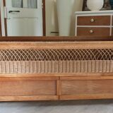 Rattan bed