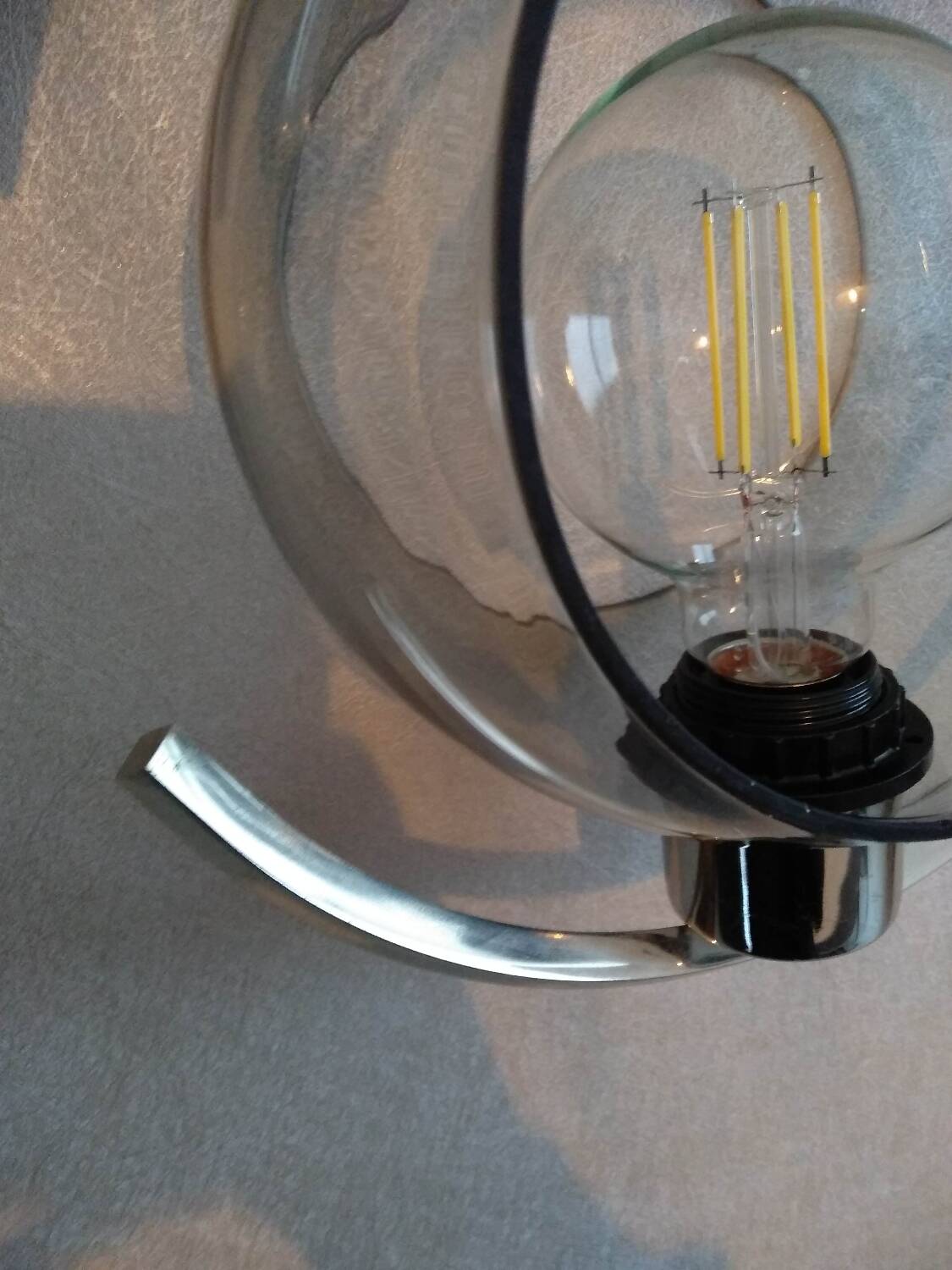 Vintage Space Age pendant light