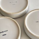 BOUGEOIRS Cracked Ceramic Candle Holder