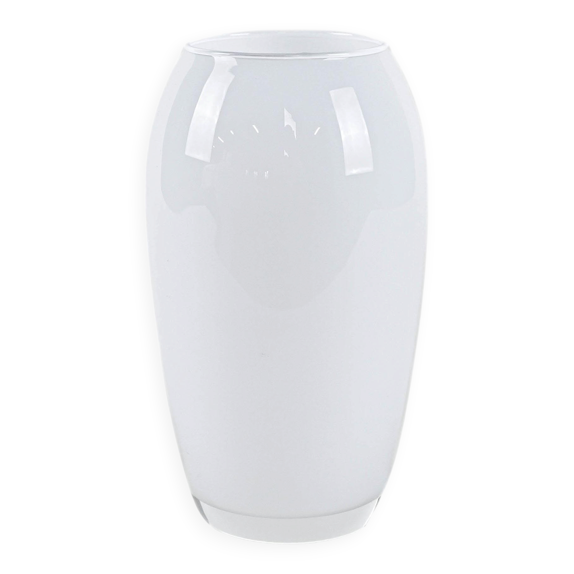 Glass vase, Danish design, 1970s, made in Denmark