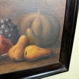 Jeanne LECHLEITNER: Still life with fruits signed lower right