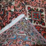 Vintage oriental handmade carpet 59cm x 93cm 1970s, 1c617