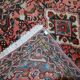 Vintage oriental handmade carpet 59cm x 93cm 1970s, 1c617