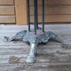 Sheet metal garden table