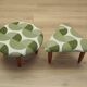 Set of two footstools, Danish design, 1990s, production: Denmark