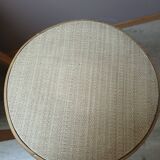 Vintage rattan stool