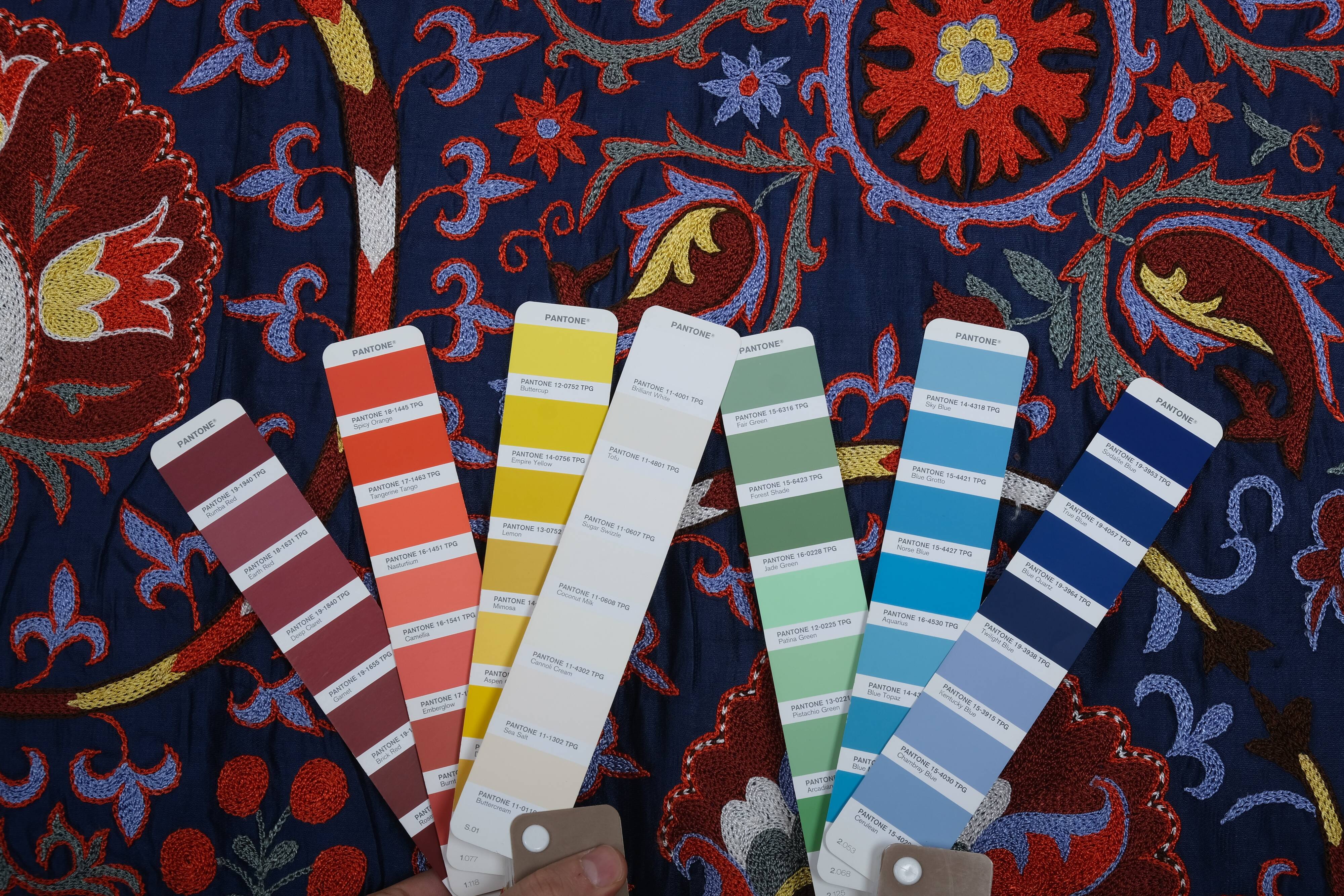 Hand knotted rug, vintage Turkish rug 245x303 cm