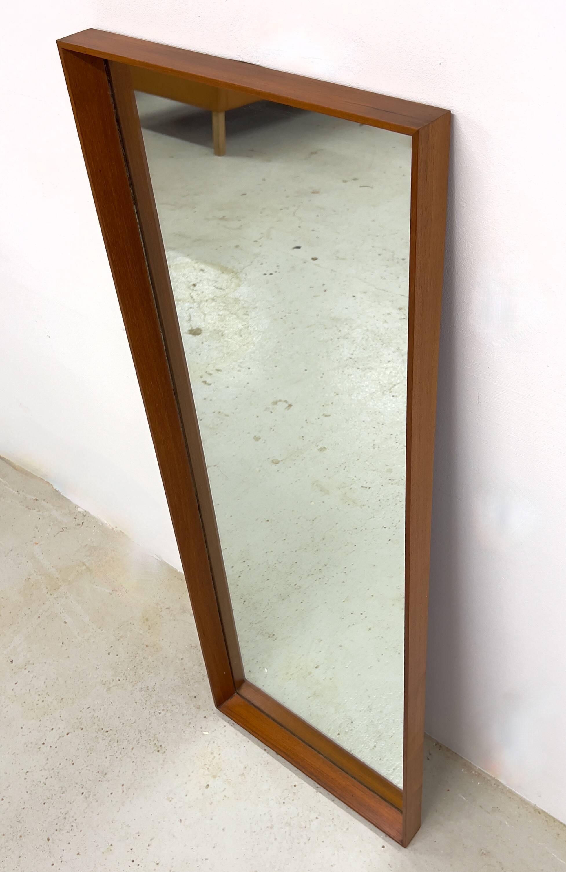 Long Teak Mirror, Aarhus Glasimport, nr. 341