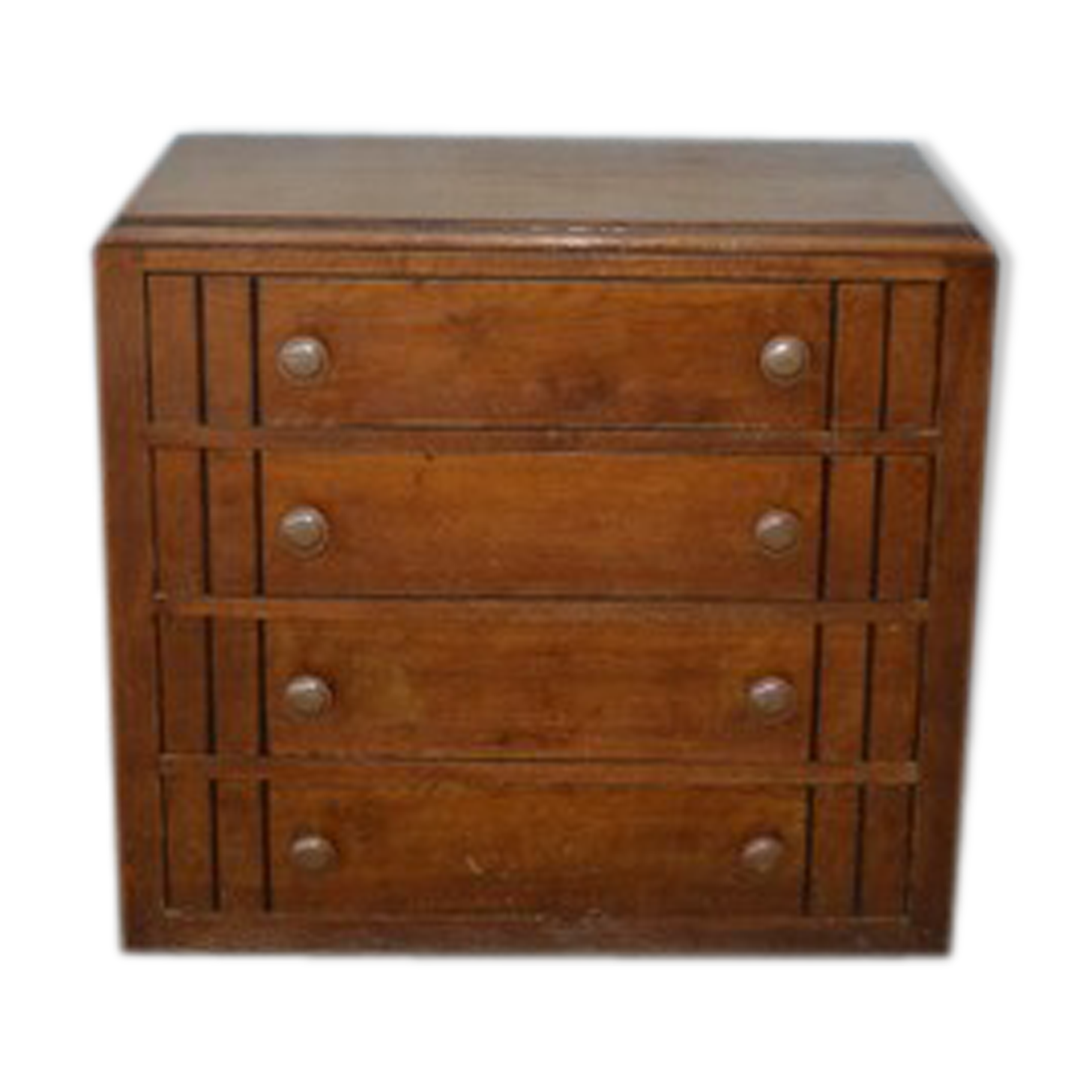 1960s chest of drawers wooden varnish
