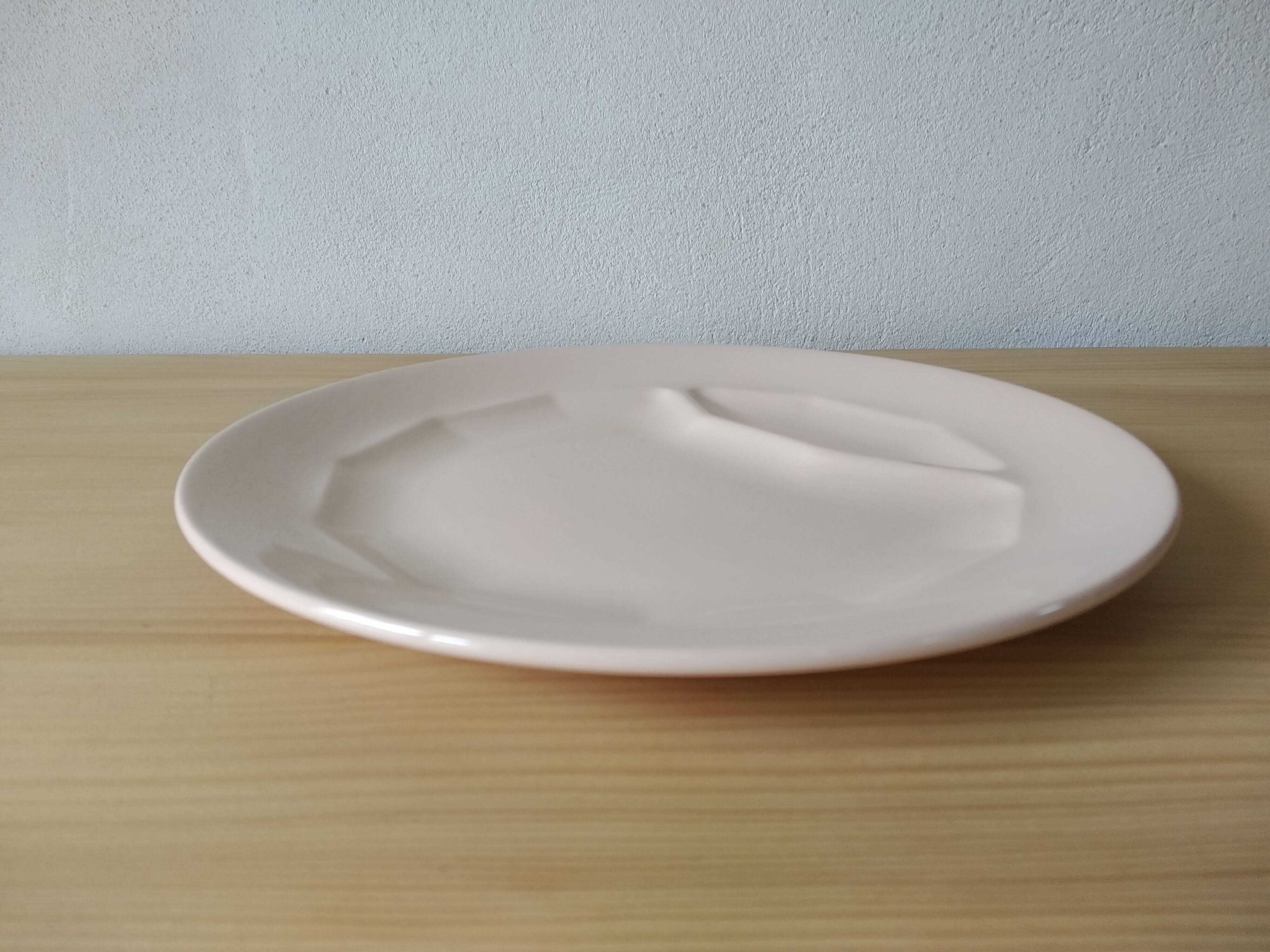 Digoin Sarreguemines Pale Pink Asparagus Set