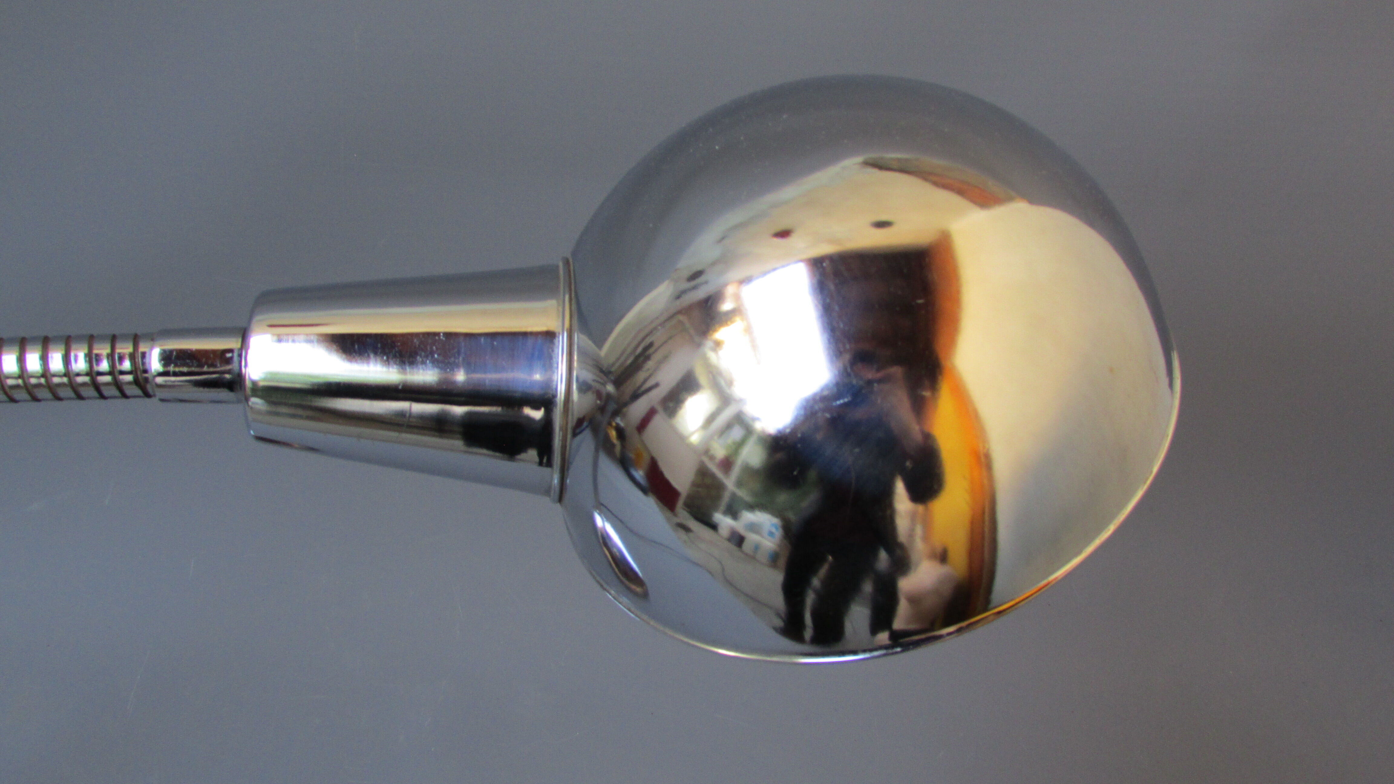 50s chrome articulated desk lamp