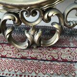Large baroque mirror rockery 82x50cm
