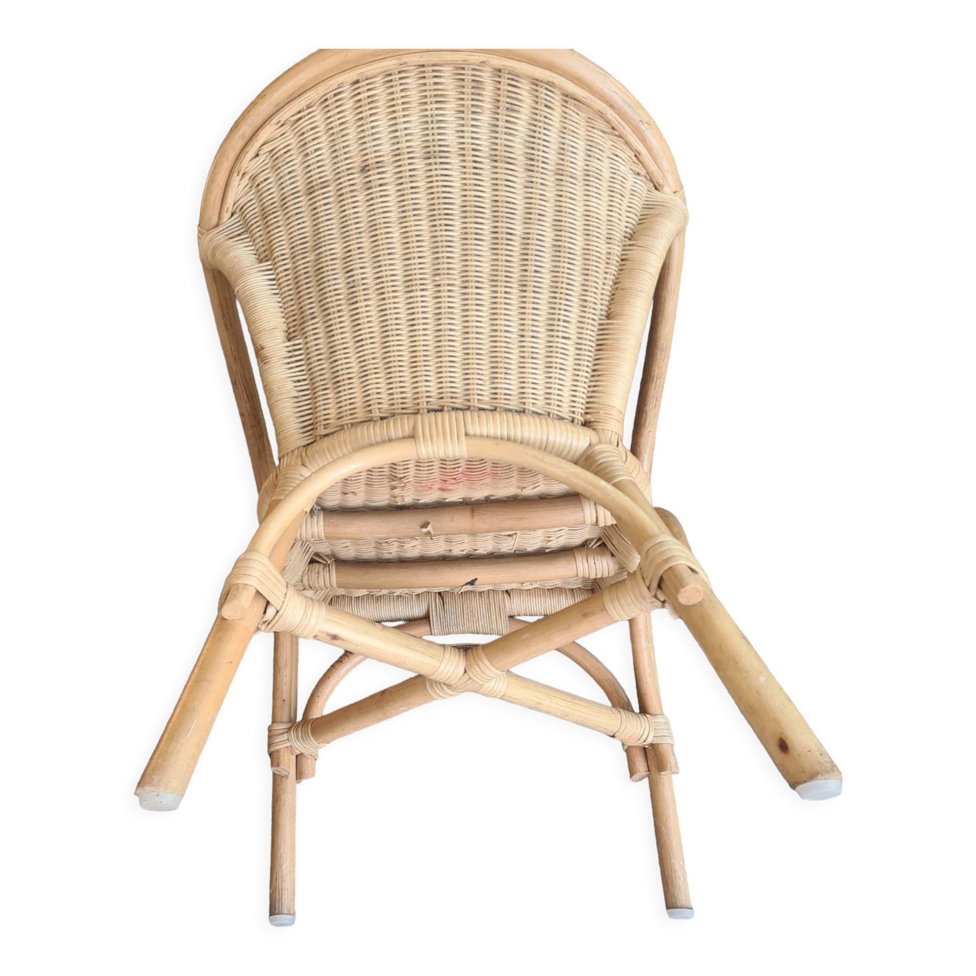 Rattan children's chair