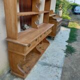 Wooden cupboard console