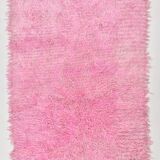 8x11 dusty pink anatolian vintage rug,243x334cm
