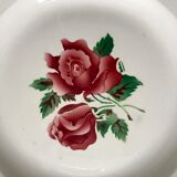 Round dish Digoin Sarreguemines model "Cibon" years 30-40