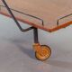 Scandinavian Minimalistic Foldable and Mobile Teak Tea Trolley Denmark 50S
