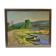 Old painting, landscape on the edge of a pond, Signed Michel Loche (1897;1976)