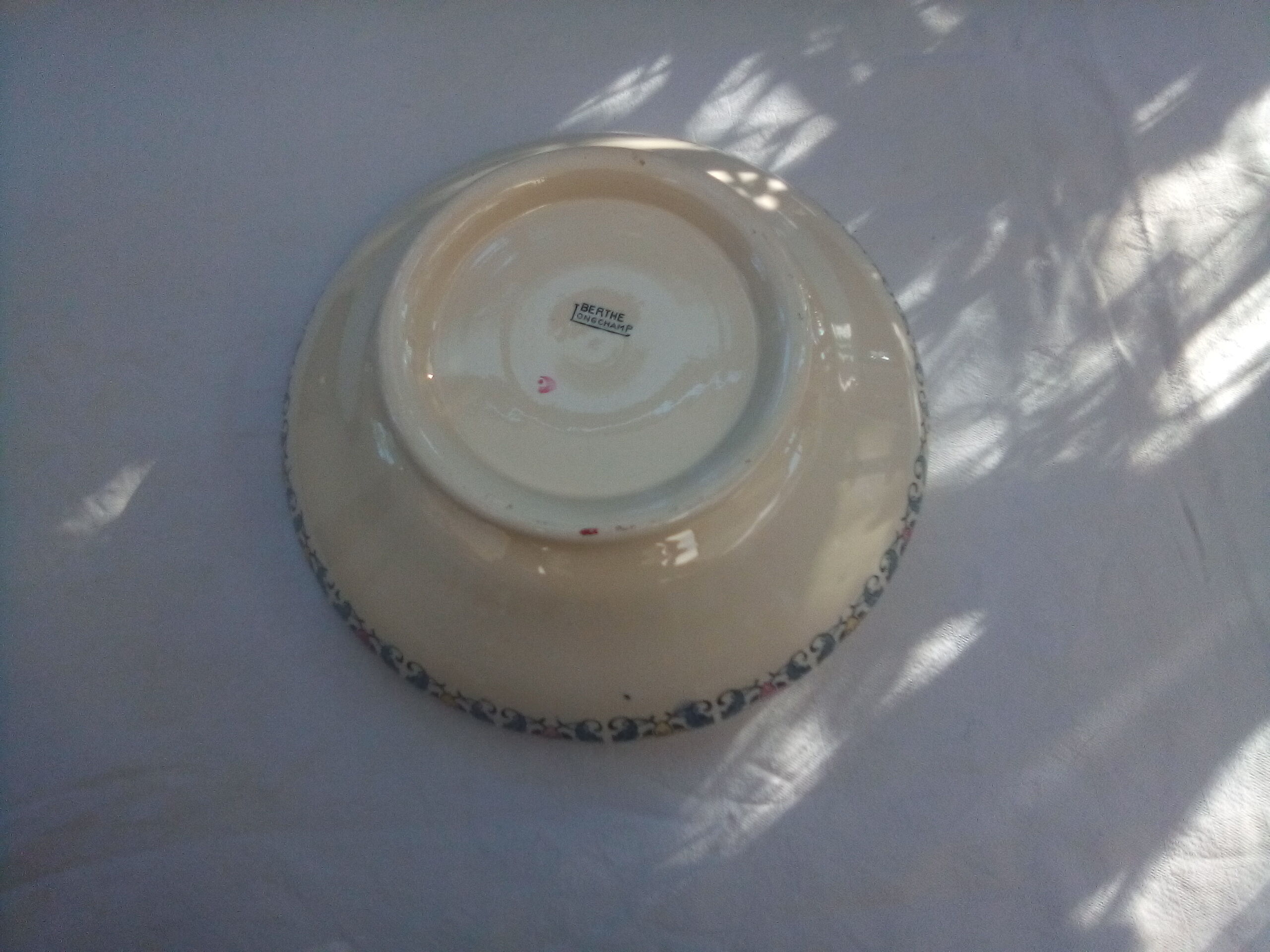 Salad bowl Terre de fer Berthe / Longchamp