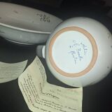 Vase Moustiers workshop A.Baratta (A.B)