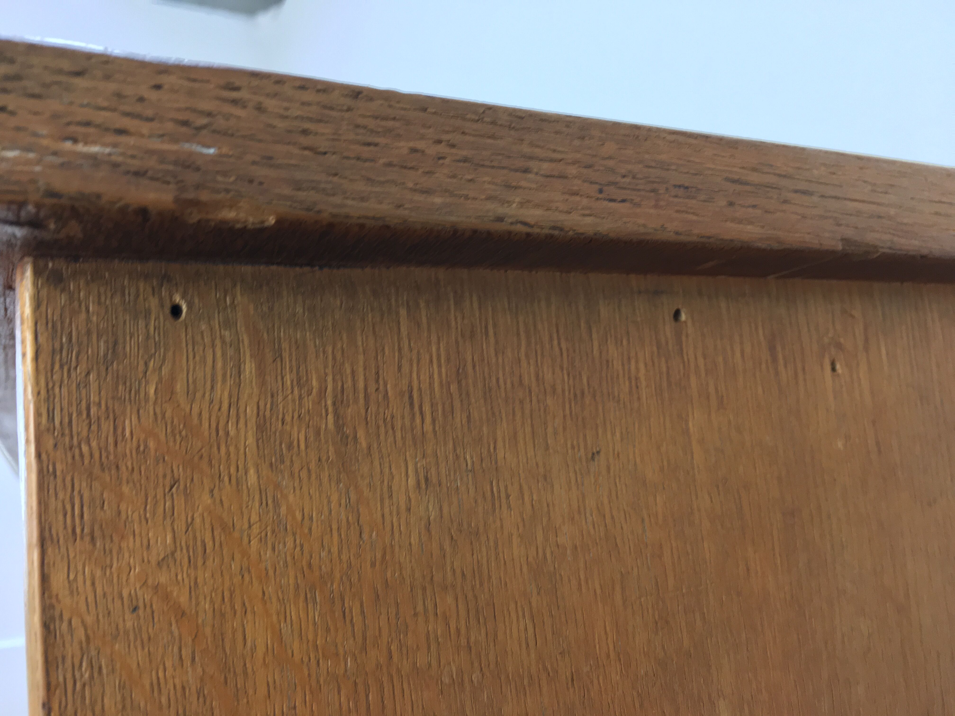 Craft furniture, drawer counter, oak